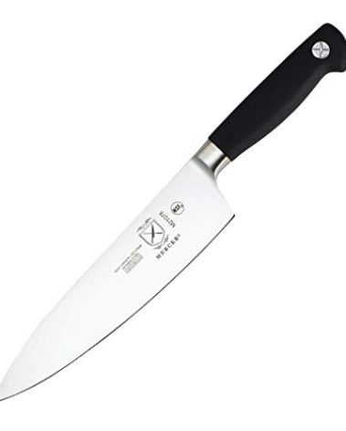 Mercer Culinary M21078 Genesis 8-Inch Short Bolster Chef's Knife,Black