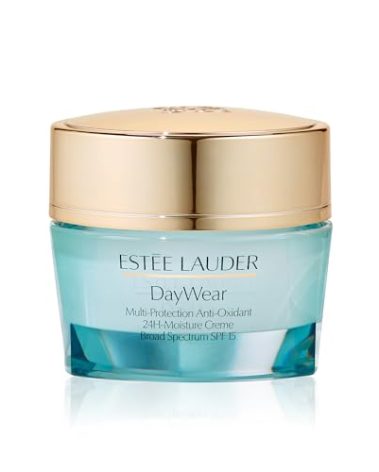 Estée Lauder DayWear Multi-Protection Anti-Oxidant 24H-Moisture Cream SPF 15 | Anti-Aging Moisturizer | Face Moisturizer for Normal/Combination Skin, 1 Ounce