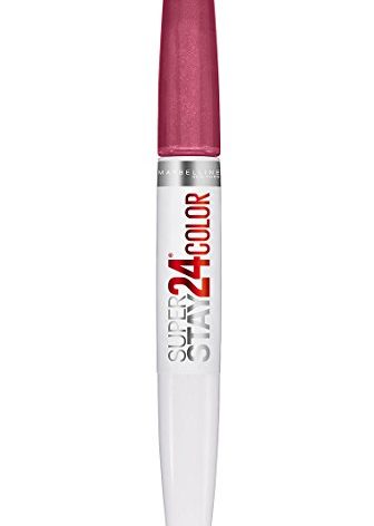 Maybelline Super Stay 24, 2-Step Liquid Lipstick Makeup, Long Lasting Highly Pigmented Color with Moisturizing Balm, Timeless Rose, Pink, 1 Count