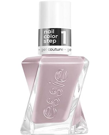 essie gel couture, Long-Lasting Nail Polish, 8-free Vegan, Fashion Freedom, Gray, Tassel Free, 0.46 fl oz