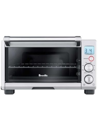 Breville BOV650XL the Compact Smart Oven Countertop Toaster Oven, Brushed Stainless Steel