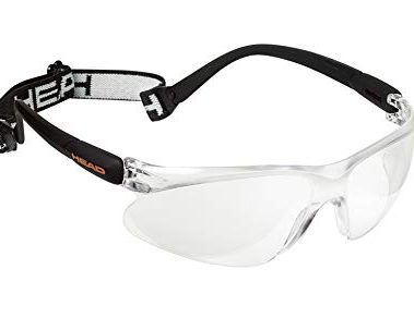 HEAD Racquetball Goggles - Impulse Anti Fog & Scratch Resistant Protective Eyewear w/Clip On Adjustable Strap