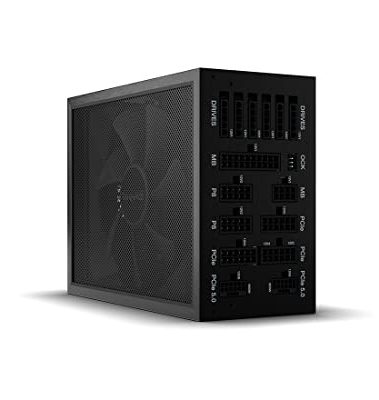 be quiet! Dark Power Pro 13 1600W Power Supply | ATX 3.1 Compliant | 80 Plus Titanium | Digital Regulation, for PCIe 5.0 and 6+2 Graphics Cards | 2X 12VHPWR Cable Incl | BN501