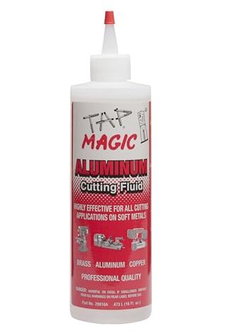 Tap Magic 20016A Aluminum Fluid with Spout Top, 16 oz, Light Yellow (Pack of 1)