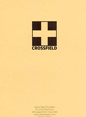 JCKEL Seven Seas Crossfield Tomoe River Journal - A5 480 Pages