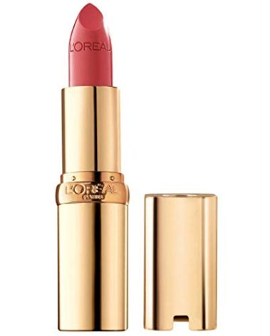 L'Oreal Paris Colour Riche Original Creamy, Hydrating Satin Lipstick with Argan Oil and Vitamin E, Everbloom , 1 Count