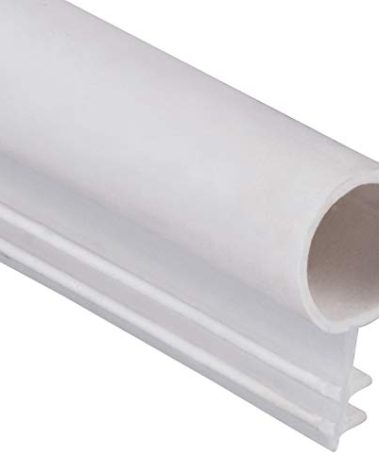 Window Weatherstrip Seal 5/16" Bulb Bubble Kerf Mount 4 Colors & 6 Length Options (50', White)