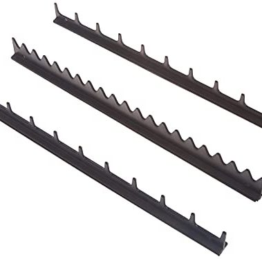 Ernst Manufacturing 6011M Screwdriver Rail Set with Magnetic Backing, 20 Tool, Black