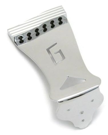 Gretsch Electromatic Series Hollow Body Guitars Tailpiece, Chrome