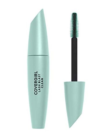 CoverGirl Lash Blast Clean Volume Mascara, Vegan Formula, Volumizing, Smudge-Proof, Very Black, 1 Count
