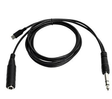 Nflightcam USB-C Smartphone Aircraft Audio Cable