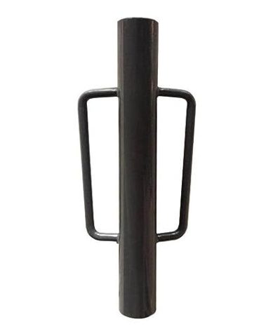 MTB Supply Fence Post Driver with Handle, 18LB Black Iron T Post Pole Pounder Hand Post Rammer for U Fence Post Wooden Post