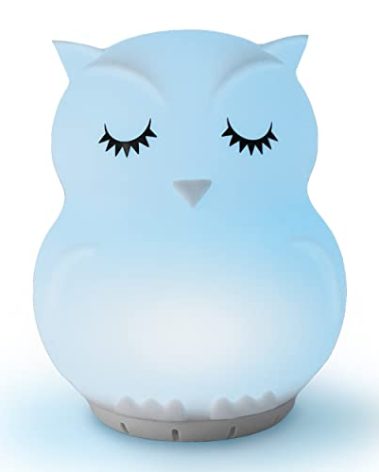 Mindfulness 'Breathing Owl' | 4-7-8 Guided Visual Meditation Breathing Light | 3 in 1 Device with Night Light & Noise Machine for ADHD Anxiety Stress Relief Sleep - Gift for Kids Adult Women Men