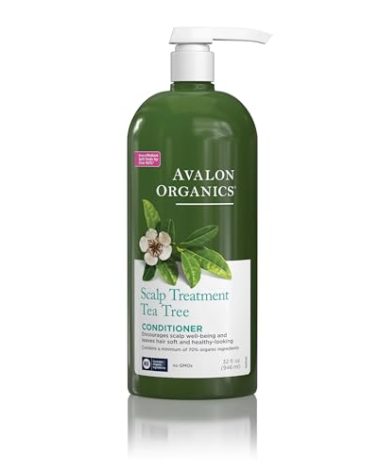 Avalon Organics Conditioner Scalp Treatment Tea Tree, 32 oz