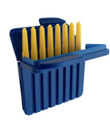 Starkey Hear Clear Hearing Aid Wax Guards. 48 Filters Total In the Factory Sealed Easy Open Blue Container