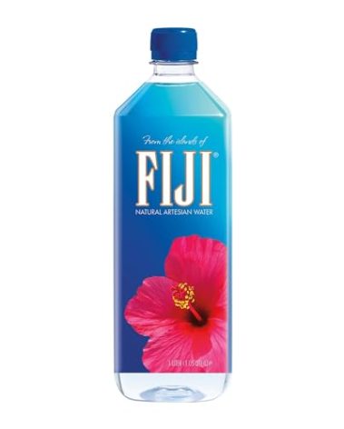 FIJI Natural Artesian Water, 33.8 Fl Ounce Bottle (Single)