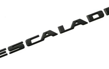 1Pc Escalade Rear Liftgate Emblem 3D Badge Letter Nameplate Replacement for 2021-2025 Escalade 84787581 86543262 (Glossy Black)