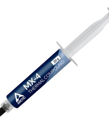ARCTIC MX-4 (20 g) - Premium Performance Thermal Paste for All Processors (CPU, GPU - PC), Very high Thermal Conductivity, Long Durability, Safe Application, Non-Conductive