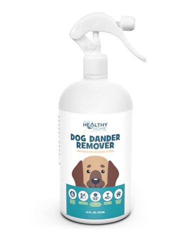 YourHealthyHome Dog Dander Remover & Allergy Relief Spray|All Natural Effective Treatment for Dog Allergies| Aloe Vera Free, Cruelty Free & Made in USA (2 Pack)