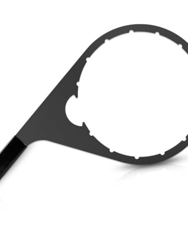 Camoo 8" 482017 Fuel Filter Collar Vent Cap Wrench Metal For Davco Fuel Pro 482, 483, 485, 487, 488, 782 and Shop Pro FXP with 8 inch Inner Diameter Oil Water Separator Oil Fuel Filter Wrench