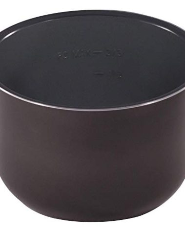 Instant Pot Ceramic Inner Cooking Pot 8-Qt, Non-Stick Coated Interior, Rice Cooker, Cooking Pot for Slow Cooking, Gray