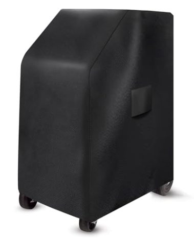 Dust Cover for Robinair A/C RRR Machine, Heavy Duty 600D Oxford Dust Cover, Compatible with Robinair AC1234-6, 34788NI, 34788NI-H, and 34988NI Models, Black