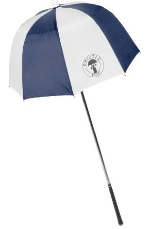 DrizzleStik Flex - Golf Club Umbrella (Navy/White)