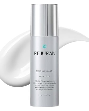 REJURAN® Refreshing Emulsion, c-PDRN® - Salmon DNA Facial Moisturizer for Deep Hydration, Radiance-Boosting, Firmness, Skin Elasticity, and Optimal Moisture Balance. Korean Skincare (1.52 fl oz)
