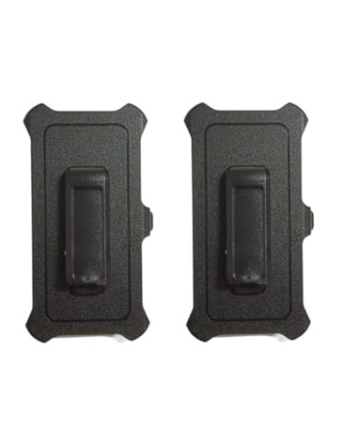 2 Pack Replacement Belt Clip Holster Compatible with OtterBox Defender Series Case for Apple iPhone 14 (6.1")