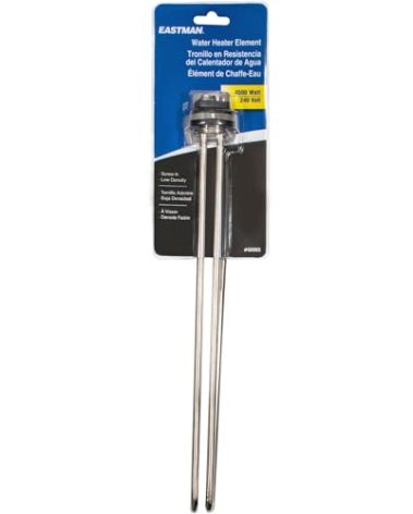 Eastman Low Watt Density Water Heater Element, 240V x 4500W Fold Back, 60065
