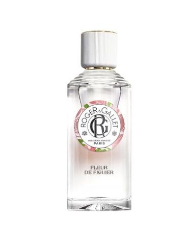Roger&Gallet Beneficial Perfumed Water 100 ml - Parfum Femme with Relaxing Properties - Women's Perfume with Natural Fig Extract - Relaxing Fragrance for Women - Natural Origin - Fleur de Figuier