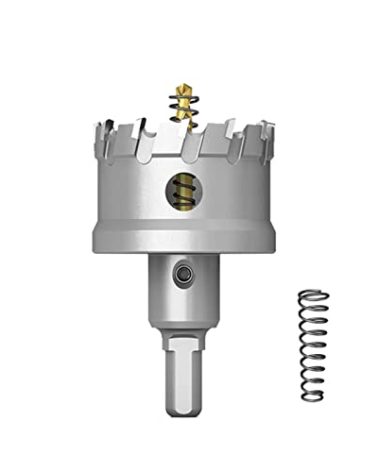 GSTK Upgrade Heavy Duty Carbide Hole Saw, Metal Steel Hole Saw Drill Bit,TCT Hole Cutter-Alloy Hardness Upgrade, Life Upgrade,Use for Stainless Steel, mild Steel, Iron, Copper,etc (50mm|1-31/32")