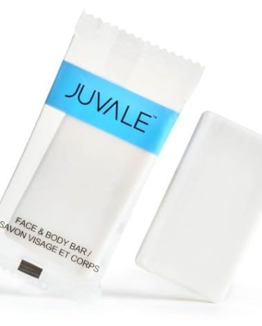 Juvale Bar Soap Bulk Set - 0.5 oz, Pack of 500 - Individually Wrapped Travel Soaps & Mini Bars for Hotel & Motel Use, Tea Tree Scent
