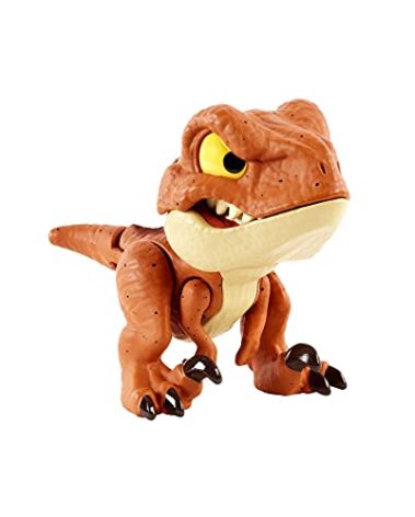 Jurassic World Snap Squad Attitudes Velociraptor Figure