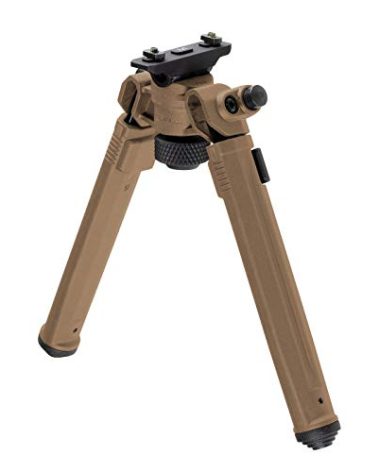 Magpul Rifle Bipod Gun Rest for Hunting and Shooting, M-LOK, Flat Dark Earth
