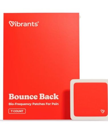 Bounce Back Patch | Vibrants Bio-Frequency Patches for Pain | Sample Pack - 7 Pain Patches