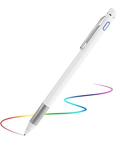 Stylus for Lenovo Chromebook Duet 3/5/11 Pen,Minilabo Touch Screens Active Stylus Digital Pen with 1.5mm Ultra Fine Tip Stylist Pen for Lenovo Chromebook Duet 3/5/11 Drawing and Writing Pencil,White