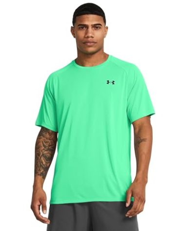 Under Armour Men's Tech 2.0 Short-Sleeve T-Shirt, (300) Vapor Green / / Black, X-Large