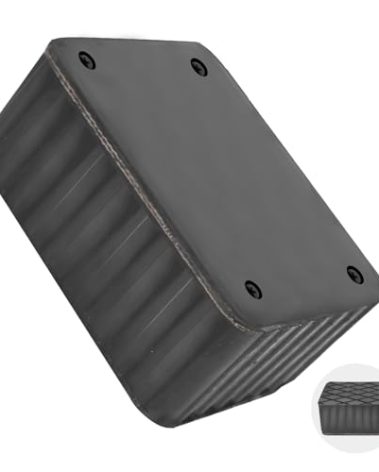GANSNAY Rubber Block for Car Lift- Nylon Layer Reinforced, Heavy Duty 6000lbs Capacity, Anti-Split Spacer Pads for Commercial Scissor Lift, SUVs, Trucks& More- 6.3″(L)×4.7″(W)×2″(H) 1Piece