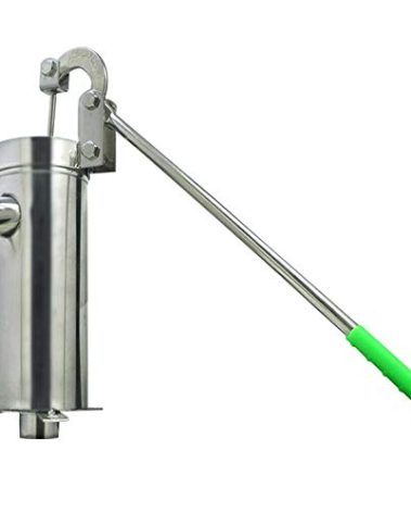 Deep Well Water Pump 32mm Handheld Press Pump Hand Well Pump Stainless Steel for Industrial Work or Garden Yard Farm Home (US Stock)