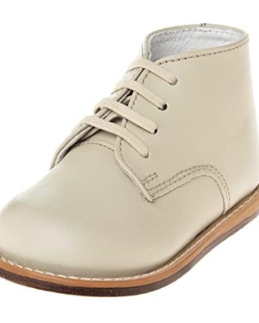 Josmo Baby Unisex Walking Shoes First Walker, Baby First Walker Shoes - Beige (Size 3.5 Infant)