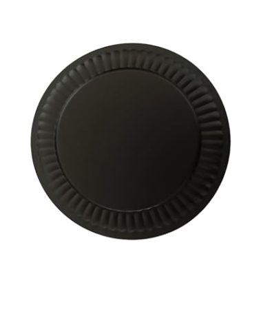 Irnyso Metal Black Fireplace Stove Pipe Flue Hole Cover 6719900 Fits 4"-8" Hole Adjustable Flue Cover BM0026 BM0353 Chimney Caps Flue Plug