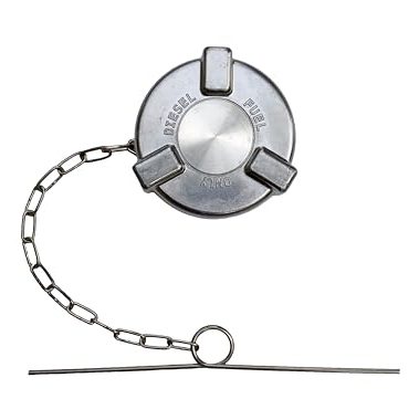 ROAD SUPERIOR TRUCK PARTS 2 1/4" Non-Locking Aluminum Fuel Cap For HINO Trucks