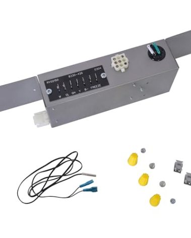 Updated 9330C755 for Coleman Mach 15 RV Air Conditioner, Control Box Assembly Heat Ready A/C Cool Control Replacement Parts Silver