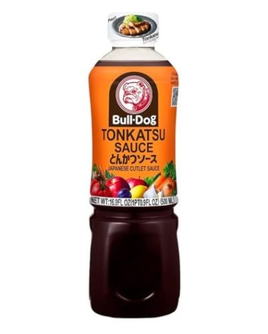 Bull-Dog Vegetable & Fruit Sauce, Tonkatsu Sauce, 16.6 oz