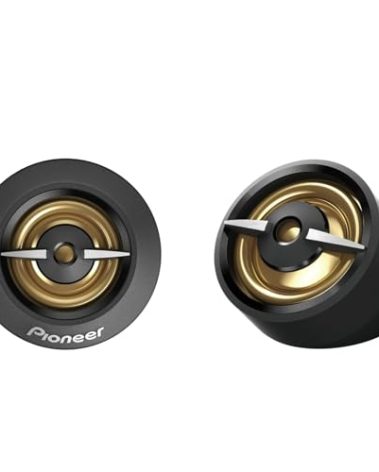 PIONEER A-Series Plus TS-A301TW 20 mm (0.75”) Tweeters (Pair) – 450W Max, Crisp High-Frequency Detail, Easy Add-On for Clarity