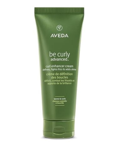 Aveda Be Curly Advanced Curl Enhancer Hair Cream | Defines Curly and Wavy Hair | Reduces Frizz, Adds Shine | Silicone Free | 98% Naturally Derived*, 6.7 Fl Oz