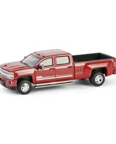Truck 1/64 2018 Silverado 3500 HD Dually High Country Red Metallic Dually Drivers 15 46150-D