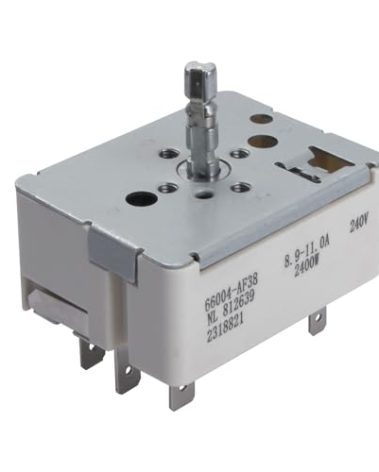 3149400/812639 / 66004-AF38 / ES9400 Infinite Control Switch Replacement for Whirlpool Maytag Range Burner Surface Element Switch AP3095444, 3148954, WP3149400, WP3149400VP, PS11740783, 336989