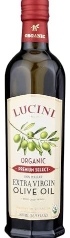 Lucini, Extra Virgin Olive Oil Collection (Premium Select Organic, 500 mL (Pack of 1))